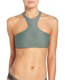 Issa De' Mar Sola Bikini Top  - Green