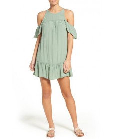 Suboo Valley Frill Cover-Up Dress  - Ivory