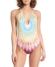 Billabong Sunshine Daze Cutout One-Piece Swimsuit