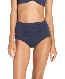 Seafolly High Waist Bikini Bottoms  US /  AU - Blue