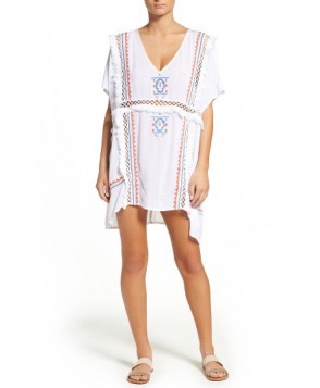 Suboo Dreamweaver Cover-Up Caftan/Large - White
