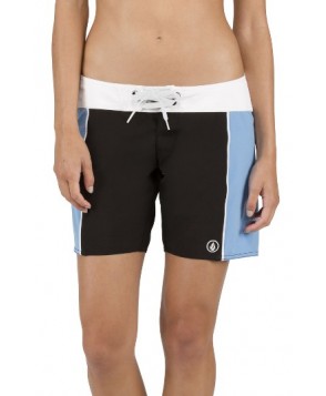  Volcom Simply Solid 7 Board Shorts, Size 9 - Black