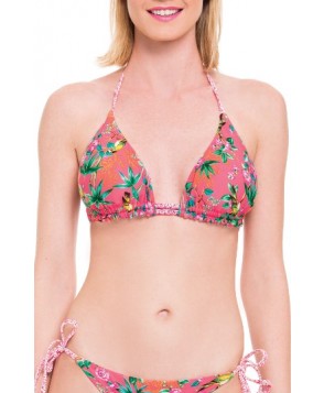 Blush By Profile Japanika Reversible Bikini Top F (DDD US) - Coral
