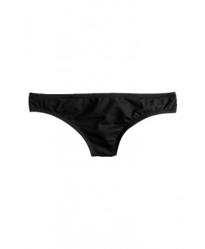 J.crew Italian Matte Bikini Bottoms, Size XX-Small - Black