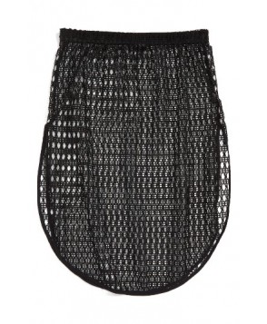 Topshop Lace Cover-Up Skirt - Black
