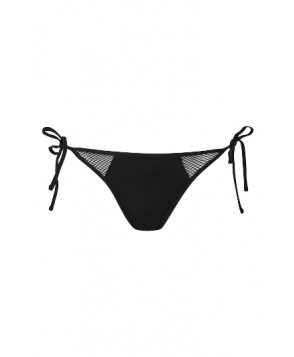 Topshop Mesh Detail Tie Bikini Bottoms US (fits like 14) - Black