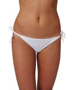 Topshop Slinky Side Tie Bikini Bottoms US (fits like 0) - White