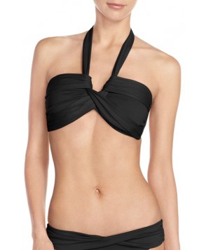 Seafolly Halter Bikini Top US / 12 AU - Black