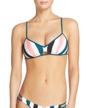 Solid & Striped Taylor Keyhole Bikini Top - Ivory
