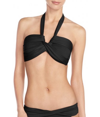 Seafolly Halter Bikini Top US / 16 AU - Black