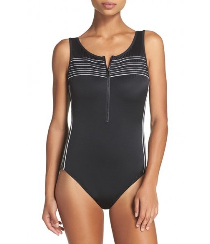 Miraclesuit Speed One-Piece Swimsuit - Black